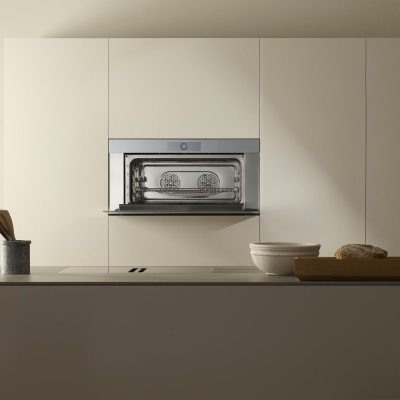 Паровой шкаф V-ZUG CombiSteamer V6000 45L Grand AutoDoor платина CS6T-23046