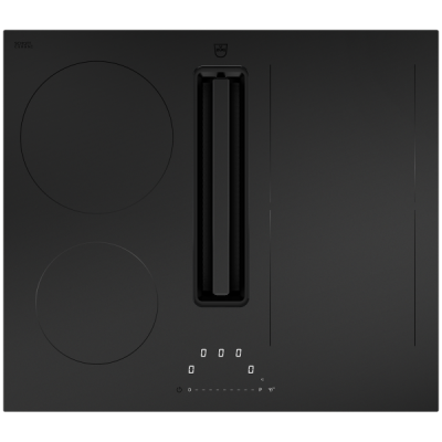 Индукционная варочная панель с вытяжкой V-ZUG CombiCookTop V2000 I604 MaxiFlex CCT2T-31175 черный матовый