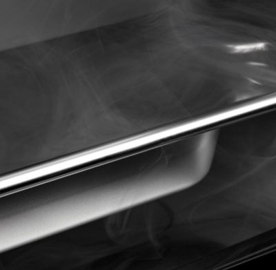 Паровой шкаф V-ZUG CombairSteamer V2000 60 черное стекло CS2T-23036