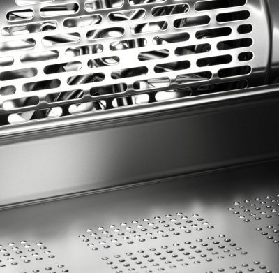 Паровой шкаф V-ZUG Steamer V4000 45 платиновое стекло S4T-23026