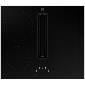 Индукционная варочная панель с вытяжкой V-ZUG CombiCookTop V2000 I604 MaxiFlex CCT2T-31175 черный